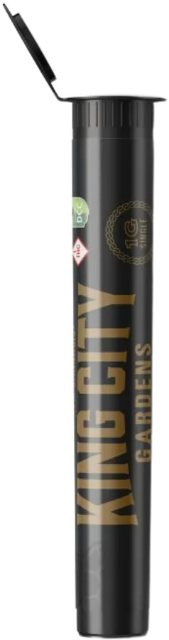 A King City Gardens pre-roll tube