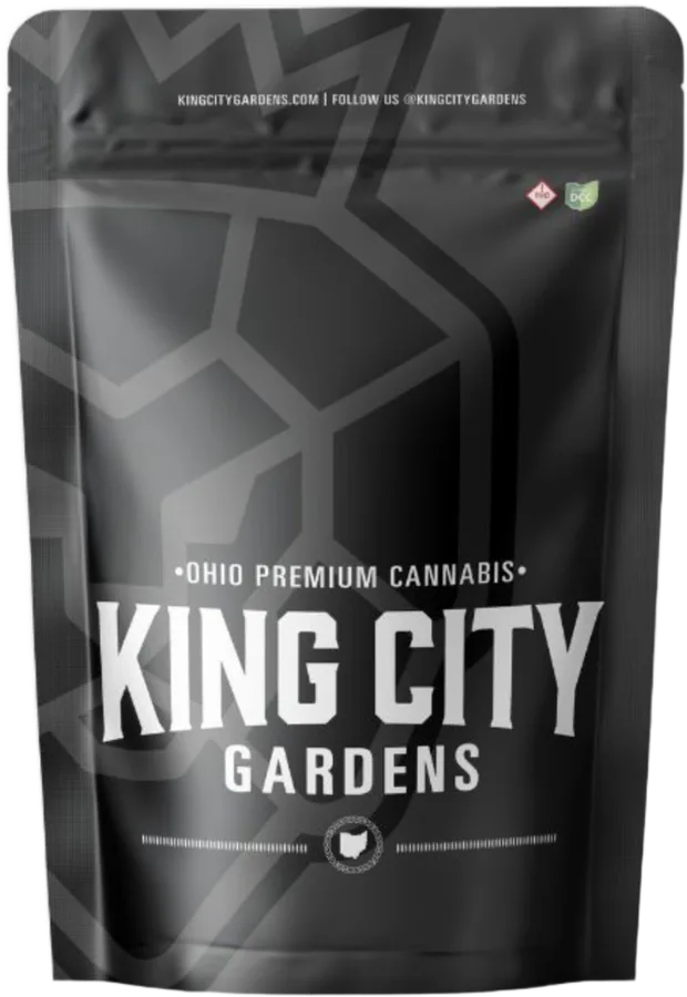 A King City Gardens Silver Label flower pouch